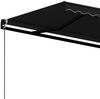 vidaXL Markise Manuell Einziehbar 400x350 cm Anthrazit 3069179 Bild 5