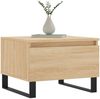 vidaXL Couchtische 2 Stk. Sonoma-Eiche 50x46x35 cm Holzwerkstoff 830883 Bild 3