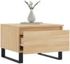 vidaXL Couchtische 2 Stk. Sonoma-Eiche 50x46x35 cm Holzwerkstoff 830883 Bild 4