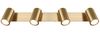 Globo 'ROBBY' Deckenstrahler mit 4 Spots, Metall gold, 6 x 56 x 12 cm Bild 5