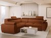 Ecksofa Boston Maxi mit Schlaffunktion, Bettkasten, Einstellbare Kopfstützen (Farbe: Flow 09) Bild 2