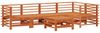 vidaXL Garten-Lounge-Set 6 pcs Wachsbraun Massives Kiefernholz 3418096 Bild 3