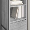vidaXL Bücherregal Graues Sonoma 43 x 36 x 150,5 cm Holzwerkstoff 886627 Bild 4