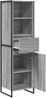 vidaXL Bücherregal Graues Sonoma 43 x 36 x 150,5 cm Holzwerkstoff 886627 Bild 5