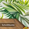 ANRO Tischdecke abwaschbar Baumwolloptik Palmenblätter Grün wetterfest (Einzelstück 1-tlg, eine Tischdecke), Stofftischdecke schmutzabweisend 100x140cm Palmenblätter Grün Bild 3