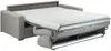 Schlafsofa 3-Sitzer Stoff CALITO - Grau - Liegefläche: 140 cm - Matratzenhöhe: 14 cm Bild 4