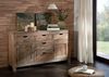 Sideboard Sheesham 140x42x80 grau geölt NATURE GREY #80 Bild 2