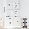 vidaXL 4-tlg. Küchenschrank-Set Kalmar Weiß Holzwerkstoff 3314851 Bild 3