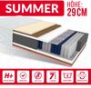Matratze 120x200 Taschenfederkern SUMMER 7 Zonen H4 29 cm Kokos Visco Latex Polyurethanschaum SILVER Bild 5