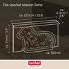 Zenker | Lamm Backform | hochwertige Antihaftbeschichtung | perfekt für Ostern | müheloses Herauslösen | Größe: 27,5x15x6,5 cm | ideal für saftige Kuchen und kreatives Gebäck Bild 3