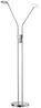 Fischer & Honsel 2-flg LED Stehleuchte Dent-TW Nickel Bild 2