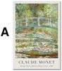 Poster Vintage Claude Monet Sommer als Deko Print ohne Rahmen - B / 30 x 40 cm Bild 2