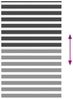 vidaXL Doppelrollo Schwarz 145x230 cm Stoffbreite 140,9 cm Polyester 4014296 Bild 5