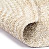 vidaXL Teppich Handgefertigt Jute Weiß und Natur 90 cm 133722 Bild 2