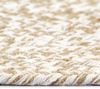 vidaXL Teppich Handgefertigt Jute Weiß und Natur 90 cm 133722 Bild 3