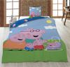 Peppa Pig Bettwäsche Set 140 × 200 cm mit Kissenbezug 65x65 cm Bild 2