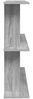 vidaXL Wandregal Wandhalterung Grau Sonoma 100 x 20 x 75 cm 8012089 Bild 4