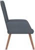 vidaXL Relaxsessel Dunkelgrau Samt [327656] Bild 5