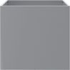 vidaXL Pflanzkübel Silbern 49x47x46 cm Verzinkter Stahl 841569 Bild 5