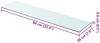 vidaXL Regalboden Glas Transparent 90x20 cm 243839 Bild 3