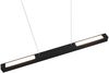 LED Pendelleuchte PAROS Schwarz, Breite 90cm für DUOline Schienensystem Bild 4