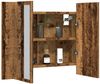 LED-Spiegelschrank Altholz-Optik 60 x 12 x 45 cm Holzwerkstoff Bild 5