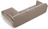 Micadoni Ecksofa Kaelle 4-Sitzer Rechts Samt Cappuccino Bild 3