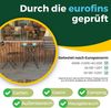 Albatros Bistroset 3-teilig Schwarz – Bistrotisch mit 2 Stühlen – klappbare Stühle und Tisch aus robustem Metall – optimal als Balkonmöbel Set oder Gartenmöbel in modernem Design Bild 5