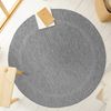 Outdoor Teppich Renata rund - 160 cm Durchmesser - Grau Bild 2