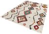 Hochflor Teppich Langflor Geometric creme - 80x150x3cm Bild 2