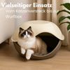 GarPet Katzenzelt Katzen Höhle Haus Hunde Hütte outdoor Wetterfest Korb Wurfkiste Bild 5