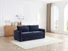 Vente-unique - MALOGU Sofa Stoff Blau - B 103 cm x H 82 cm x L 192 cm Bild 2