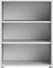 Dmora Bücherregal Aziza, Büroregal, Mobiler Buchhalter, Bücherbrett, 89x40 h113 cm, Weiß Bild 4