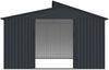 Metall Gerätehaus Viva, Stahlblech Anthrazit, 13,36 m² Bild 4