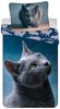 Dark Cat Baumwolle Bettwäsche – Bettbezug 140x200 cm & Kissenbezug 70x90 cm Bild 5