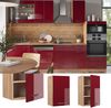Hängeschrank Fame-Line Bordeaux Hochglanz 45 cm Vicco Bild 2