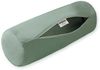 Nackenrollen Bezug ca. 15x40 cm Jersey natural-grün beties "BasicSoft" Bild 3
