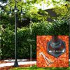 hofstein Außen-Stehlampe »Paraolo« Außenleuchte Kandelaber in antikem Look, ohne Leuchtmittel, Metall in Schwarz matt,Wegeleuchte,Vintage Gartenlampe, E27,IP44 Bild 2