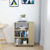 vidaXL Rollschrank Sonoma-Eiche 60x35x75 cm Holzwerkstoff 808452 Bild 3