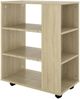 vidaXL Rollschrank Sonoma-Eiche 60x35x75 cm Holzwerkstoff 808452 Bild 5