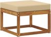 vidaXL Outdoor-Fußhocker Massivholz Akazie Natur 900452 Bild 5