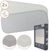Lionelo Bambus-Spannbettlaken 70x28 cm, 2er-Set. Für Babys, für Babywannen und Babybetten, Natürliches Material, Atmungsaktiv und Weich, Hautfreundlich, Bamboo Sheet Bild 2