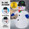 Monzana Schneemann aufblasbar XXL Bild 4
