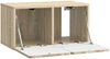 vidaXL Wandmontierter TV-Schrank Sonoma-Eiche 59,5 x 31 x 30 cm 898367 Bild 3