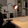 LED Tischleuchte, Klemme, Spot beweglich, rot, H 34cm Bild 3