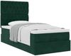 vidaXL Ottoman-Bett mit Matratzen Dunkelgrün 90x190 cm Samt 3313514 Bild 5