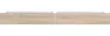 Vente-unique - TENALIA Bett Holz, Platte Beige - B 50,7 cm x H 22,2 cm x L 199 cm Bild 4