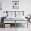 vidaXL Nachttische 2 Stk. Anthrazit 36x39x43,5 cm Stahl 846619 Bild 3