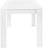 Tisch >NEPAL< in Weiß 140 x 75 x 80 cm (BxHxT) Bild 3