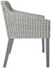 vidaXL Esszimmerstuhl mit Kissen Grau Natur Rattan [325491] Bild 3